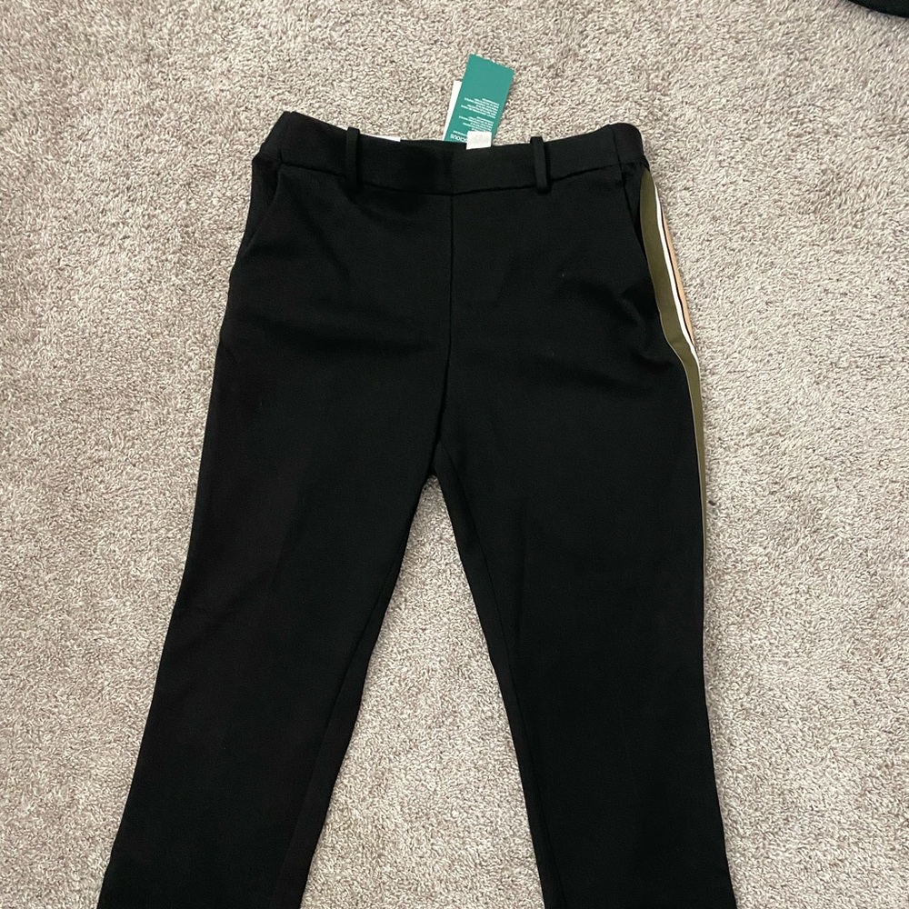 Black suit pants